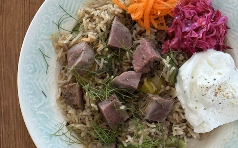 フードスタイリスト上樂由美子 のGallery － 『ラム肉とそら豆のビリヤニ』