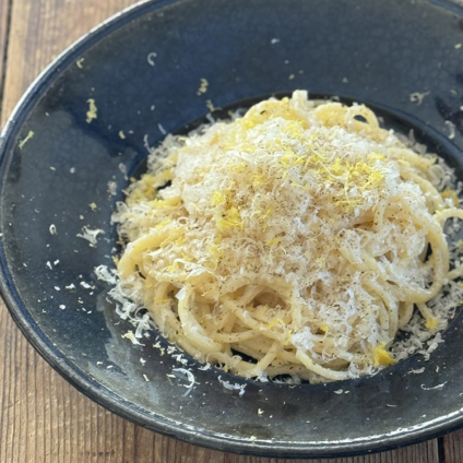 フードスタイリスト上樂由美子 のGallery － 『レモンとチーズと黒胡椒のスパゲッティ』