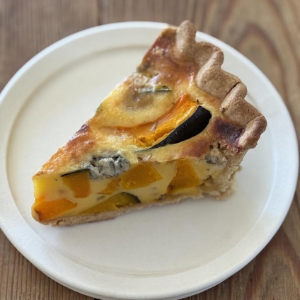 フードスタイリスト上樂由美子 のGallery － 『南瓜とゴルゴンゾーラチーズのキッシュ』